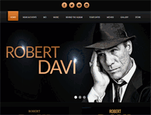 Tablet Screenshot of davisingssinatra.com